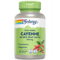thumbnail image 1 of Solaray Cayenne Pepper 515 mg | 40,000 Heat Unit | Healthy Digestion, Circulation, Metabolism & Cardiovascular Support | Non-GMO | 180 VegCaps, 1 of 7