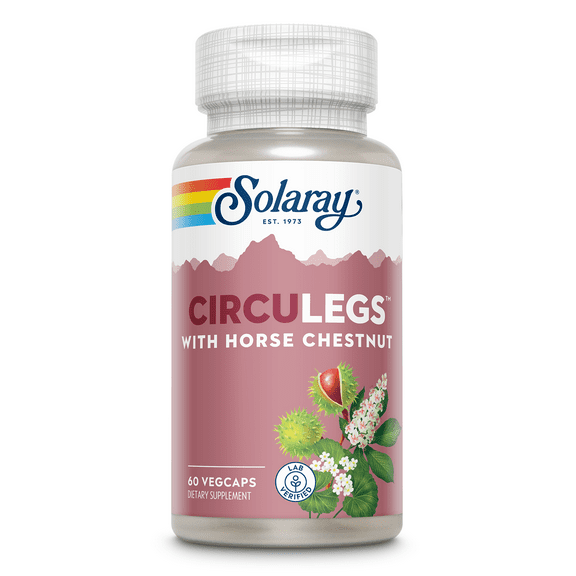 Solaray CircuLegs, Veg Cap (Btl-Plastic) 200mg | 60ct