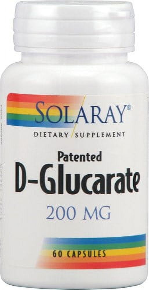 Solaray D-Glucarate 200 mg - 60 Capsules