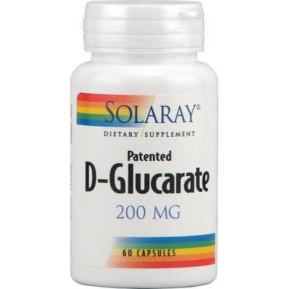 Solaray D-Glucarate 200 mg - 60 Capsules