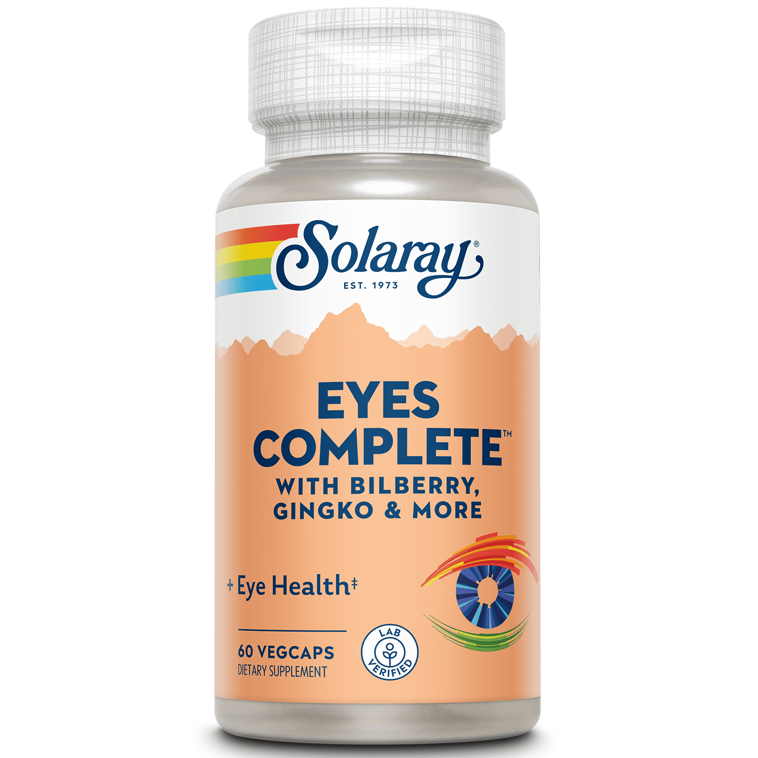 Solaray Eyes Complete, Vision and Eye Support Supplement with Bilberry