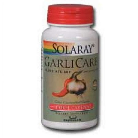 Solaray GarliCare with Cool Cayenne 30 Capsules