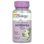 Solaray Moringa, 60 Vegcaps 450 mg per Capsule
