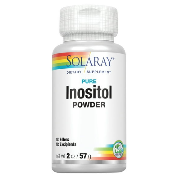 Solaray Inositol, Powder, Unflavored (Btl-Plastic) 700mg | 2oz