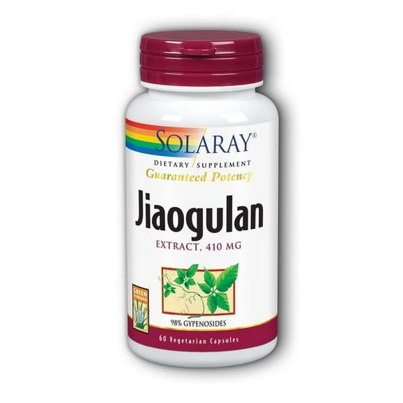 Solaray Jiaogulan 410 mg Capsules, 60 Ct