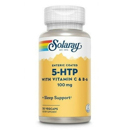 Solaray L-5-hydroxy Tryptophan - 100 mg - 30 capsules