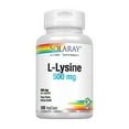 Solaray LLysine 500mg Amino Acid Healthy Cognitive, Immune System