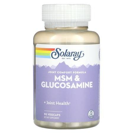 Solaray MSM And Glucosamine Capsules