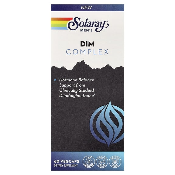 Solaray Men's DIM Complex, 60 VegCaps