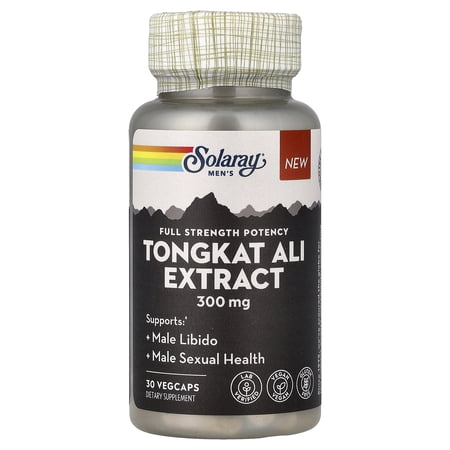 Solaray Men's Tongkat Ali Extract, 300 mg, 30 VegCaps