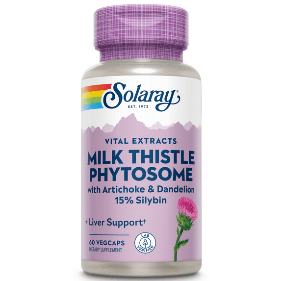 Solaray - Milk Thistle Phytosome, 60 capsules