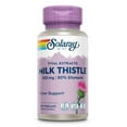 thumbnail image 1 of Solaray Milk Thistle Seed Extract One Daily 350mg , Antioxidant Intended to Help Support a Normal, Healthy Liver , Non-GMO & Vegan 30ct (30 Servings, 30 VegCaps), 1 of 8