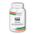 Solaray PABA Two-Stage Time-Release 700 mg - 100 Vegetarian Capsules ...