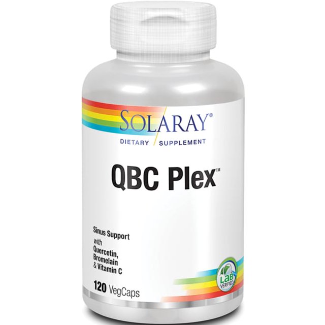 Solaray QBC Plex Quercetin & Bromelain Plus Vitamin C Year Round Immune Function