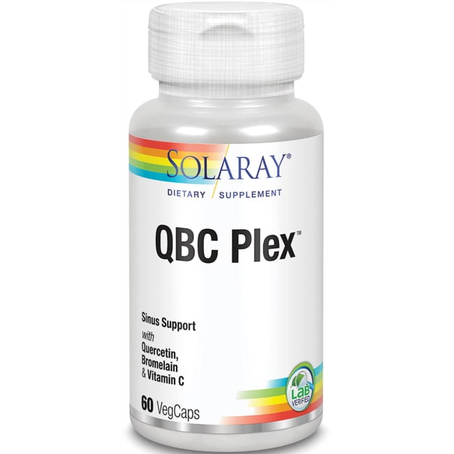 Solaray Quercetin Bromelain & Vitamin C, Immune System, Sinus