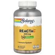 Solaray Reacta-C 500 mg - 180 Vegetarian Capsules