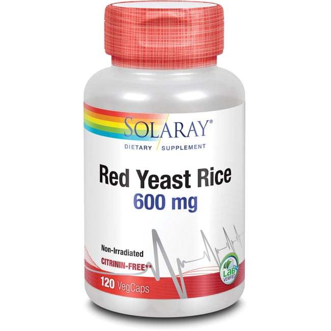 Solaray Red Yeast Rice Supplement, High Cholesterol & Heart Health