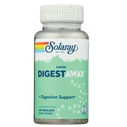 Solaray Super Digestaway Digestive Enzyme Blend | Healthy Digestion & Absorption of Proteins, Fats & Carbohydrates | Lab Verified | 60 VegCaps