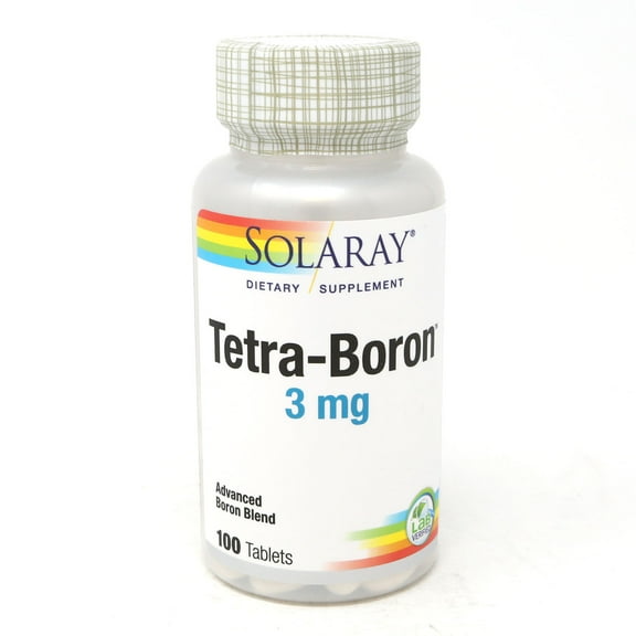 Solaray Tetra-Boron 3 mg - 100 Tablets