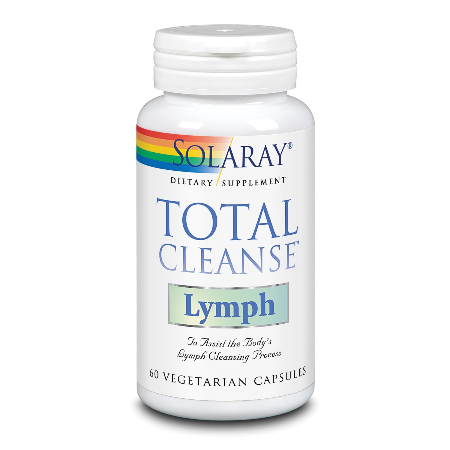 Solaray Total Cleanse Lymph, Herbal Antioxidant Support, Red