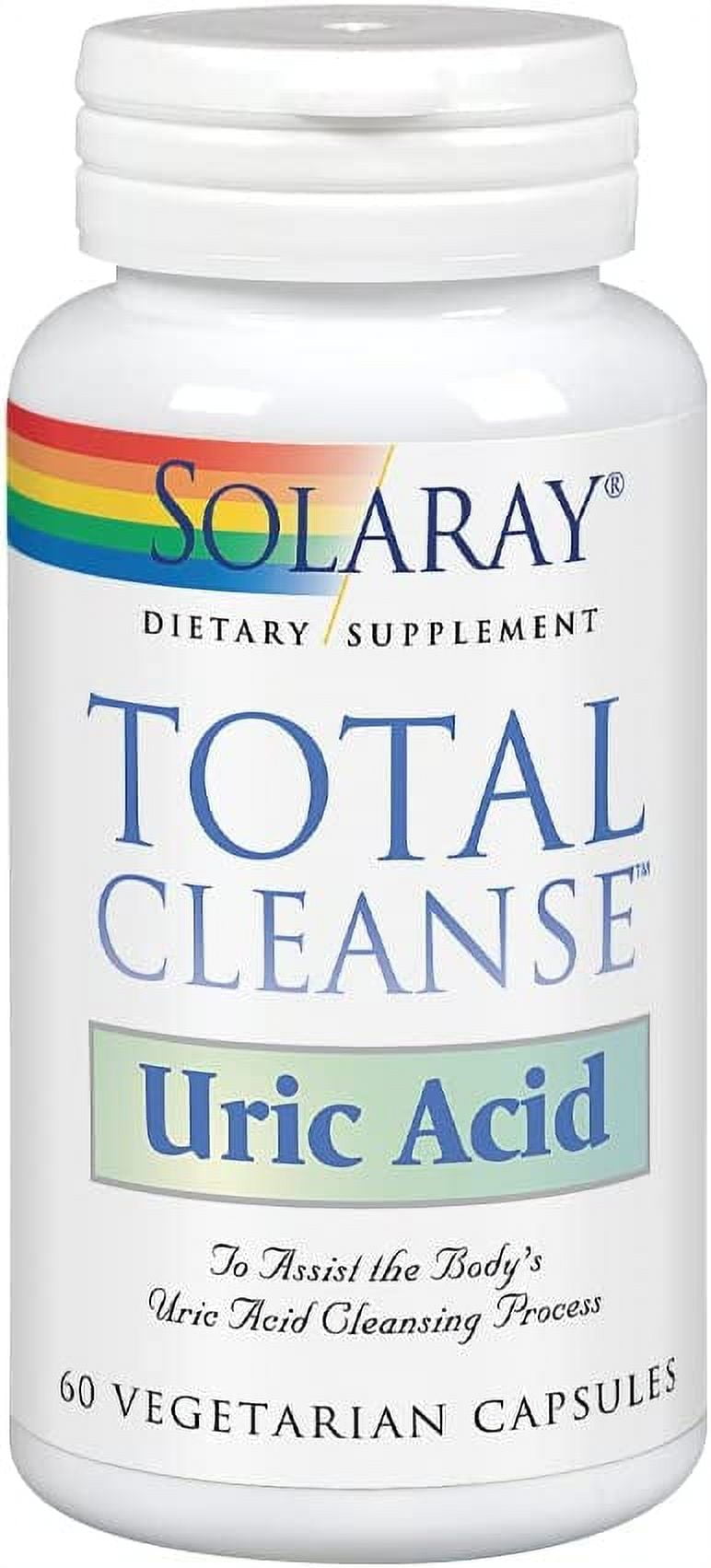 Solaray Total Cleanse Uric Acid Tart Cherry, Bromelain, Quercetin and More Joint Comfort