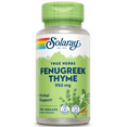 thumbnail image 1 of Solaray Fenugreek  Thyme 950 mg | Healthy Respiration  Digestion Support | 50 Servings | 100 VegCaps, 1 of 7