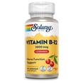 thumbnail image 1 of Solaray Vitamin B-12 2000 mcg, Sugar-Free Natural Cherry Flavor, Healthy Energy & Red Blood Cell Support, 90 Lozenges, 1 of 8