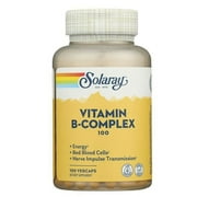 B-Complex 100 100 mg By Solaray - 100 Vegetable Caps