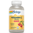 Solaray 500mg Vitamin C Chewable Tablets Natural Cherry Flavor
