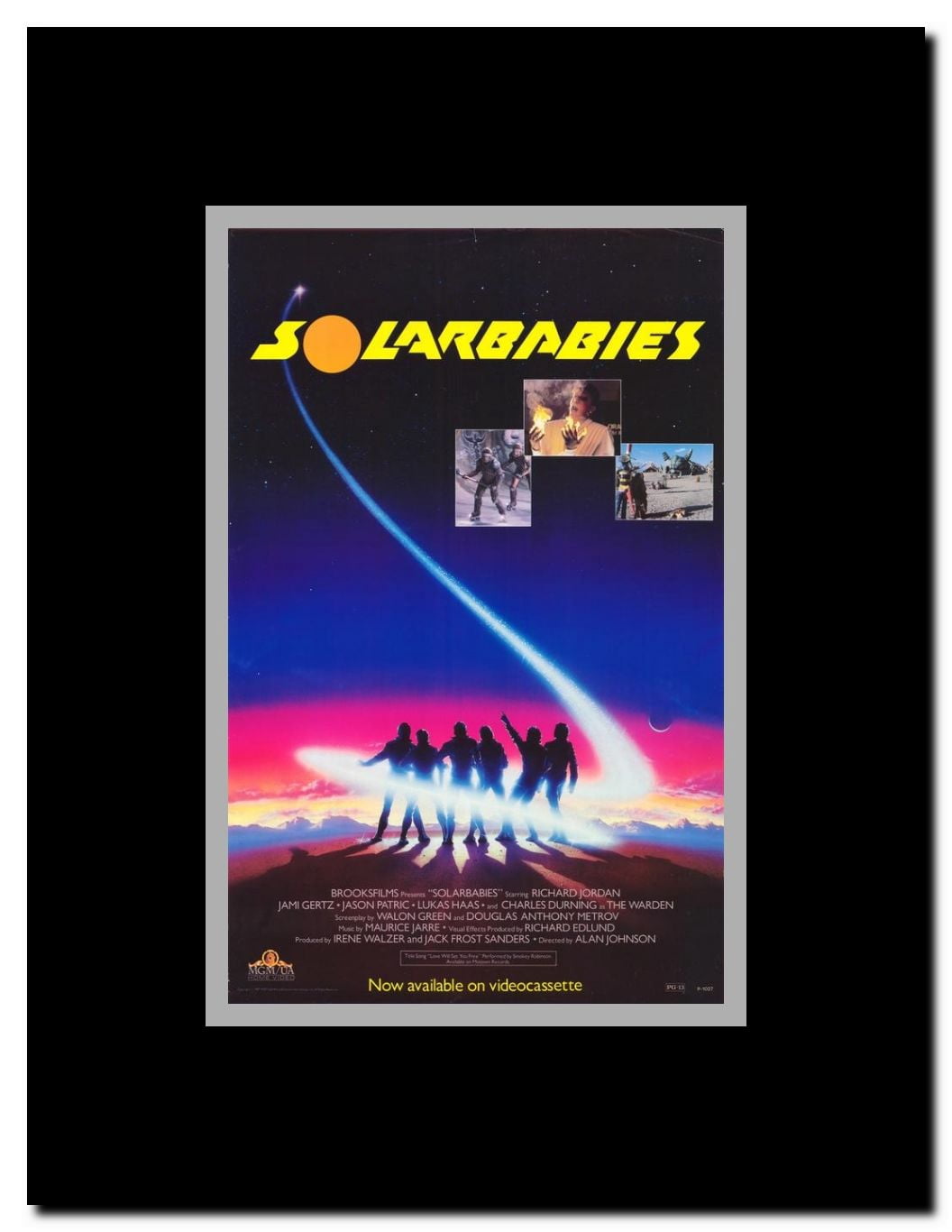 Solarbabies Framed Movie Poster