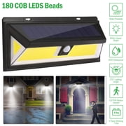 Solarek 900 Lumen Outdoor LED Solar Motion Pathway Light,180 LEDs Solar Wall Lamp Waterproof