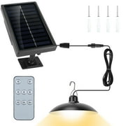 Solarek Solar Shed Lights Dimmable Timing Sensor Hanging Lamp Warm