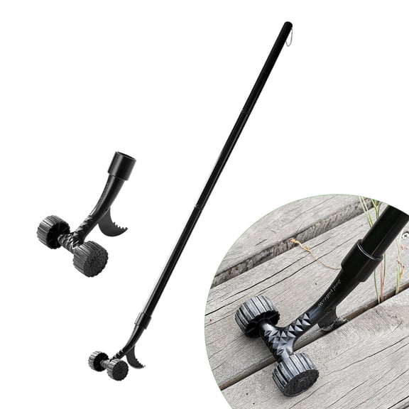 Solargess Crack Weeder Tool, Weed Puller Tool, Detachable & Non-Bending Weeding Cleaning Tool for Garden Patio Backyard Lawn Sidewalk Driveways Standing Weeds (Weed Tool)