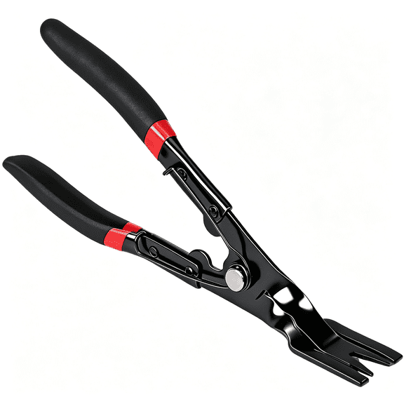 Solargess Panel Clip Pliers - Automotive Door Panel Upholstery Trim Clip Removal Tool Plier, Interior Clip Fastener Rivet Push Pin Panel Pliers, Car Vehicle Dashboard Clip Remover Plier Repair Tool