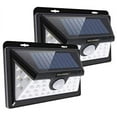 thumbnail image 1 of Solaridge 34 LEDs Solar Sensor Lights, Outdoor, Solar Motion Light with Wide Angle, Waterproof Solar Light and Wireless Security Lights for Wall Driveway Walkway Porch, Patio Yard Garden [2 Pack], 1 of 9