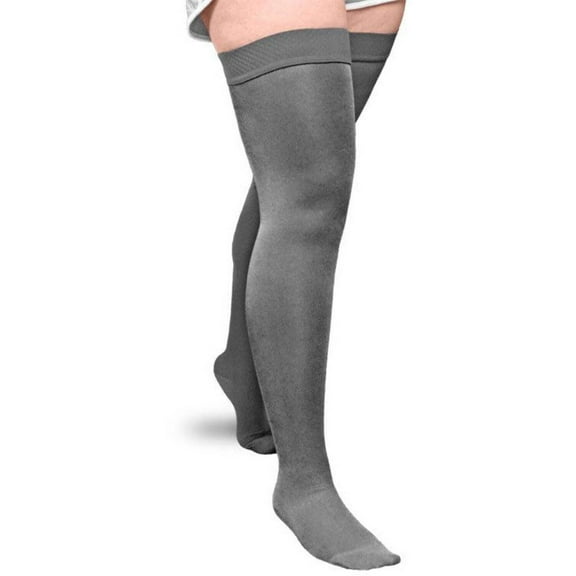 Solaris ExoSoft Thigh High 20-30mmHg with Silicone Top