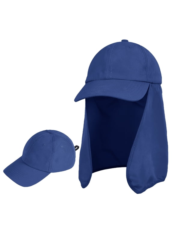Foldable Neck Flap Cover Sun Cap UPF 50 Protection Hat for Outdoor Fishing Hiking