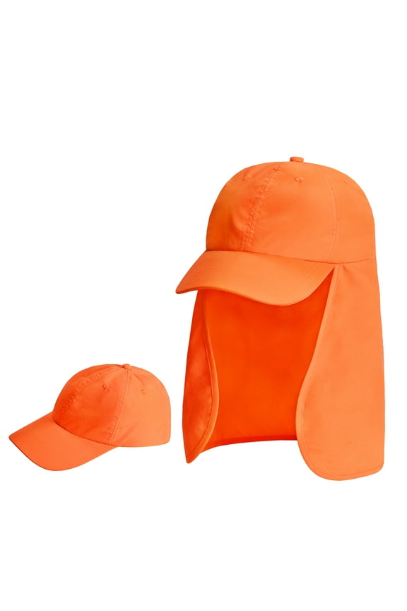 Foldable Neck Flap Cover Sun Cap UPF 50 Protection Hat for Outdoor Fishing Hiking