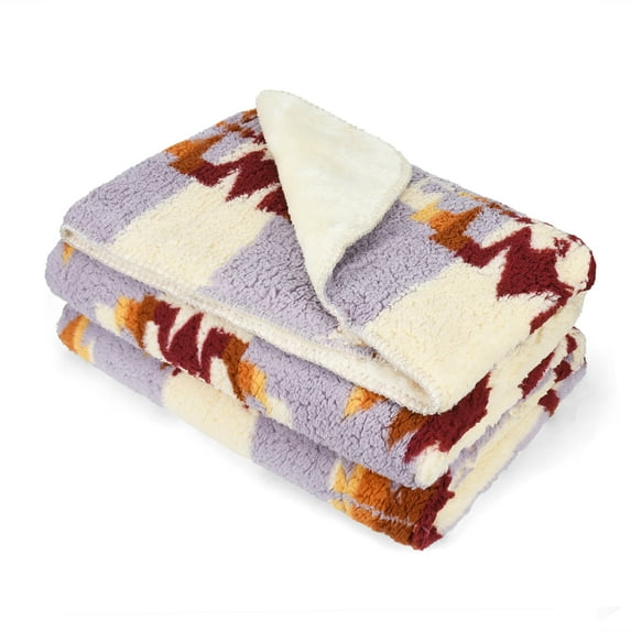 Catalonia Aztec Throw Blankets for Couch, Aztec blankets and throws Southwest Decor for Home Outdoor Camping Tent Picnic Beach Travel 60 X 50 Inch