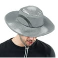 thumbnail image 1 of Solaris Stage Sequins Sun Hat, UPF 50+ Protection Breathable Shiny Show Hat with Adjustable Drawstring, for Hip Hop Street Dance Performance Hat Cap Ballroom Costume, 1 of 7
