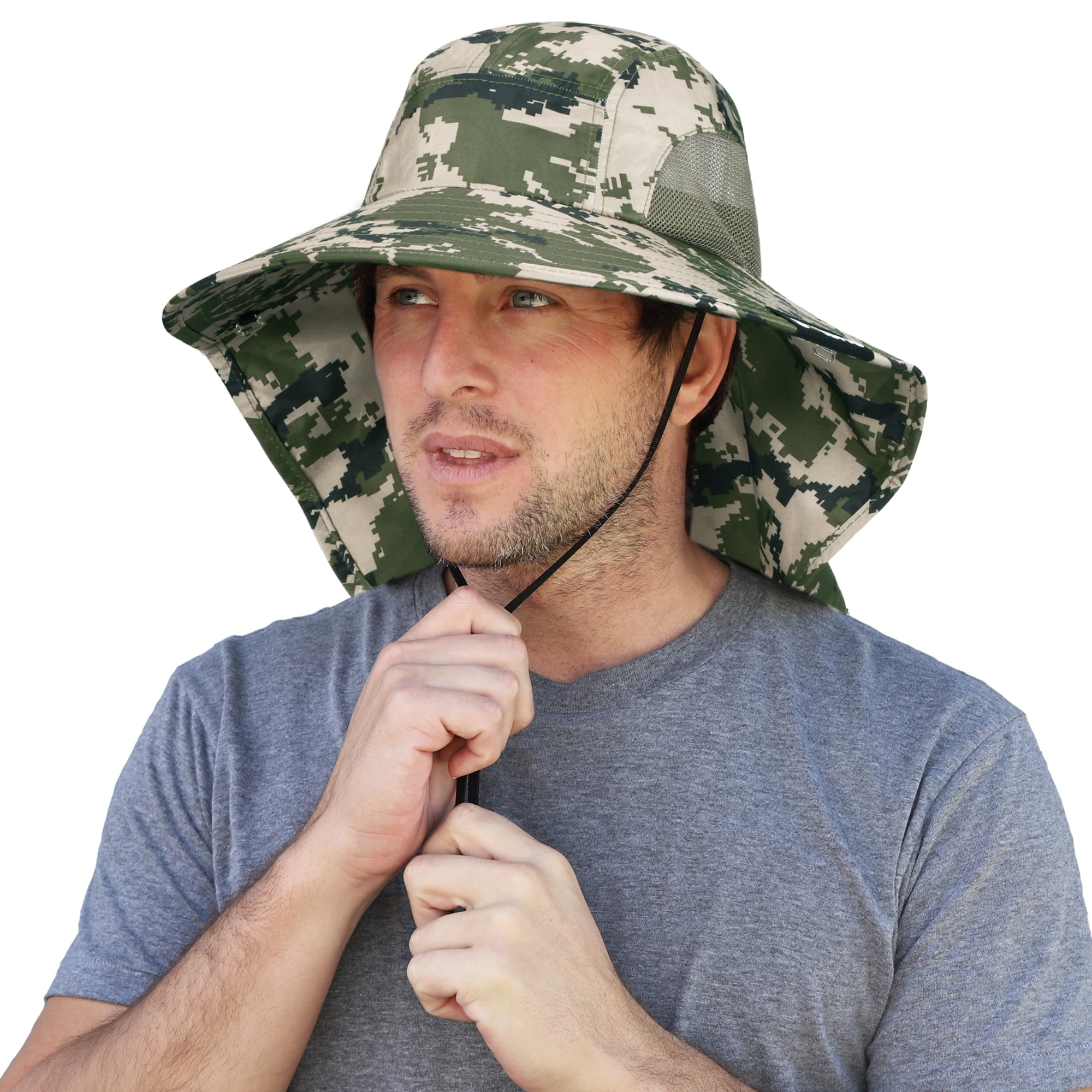 Solaris Sunscreen SPF Hat- UV Protection, Large Full Coverage