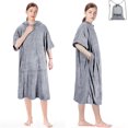 thumbnail image 1 of Solaris Surf Poncho Changing Towel Robe for Women Men, Lightweight Changing Robe with Packable Bags, 1 of 7