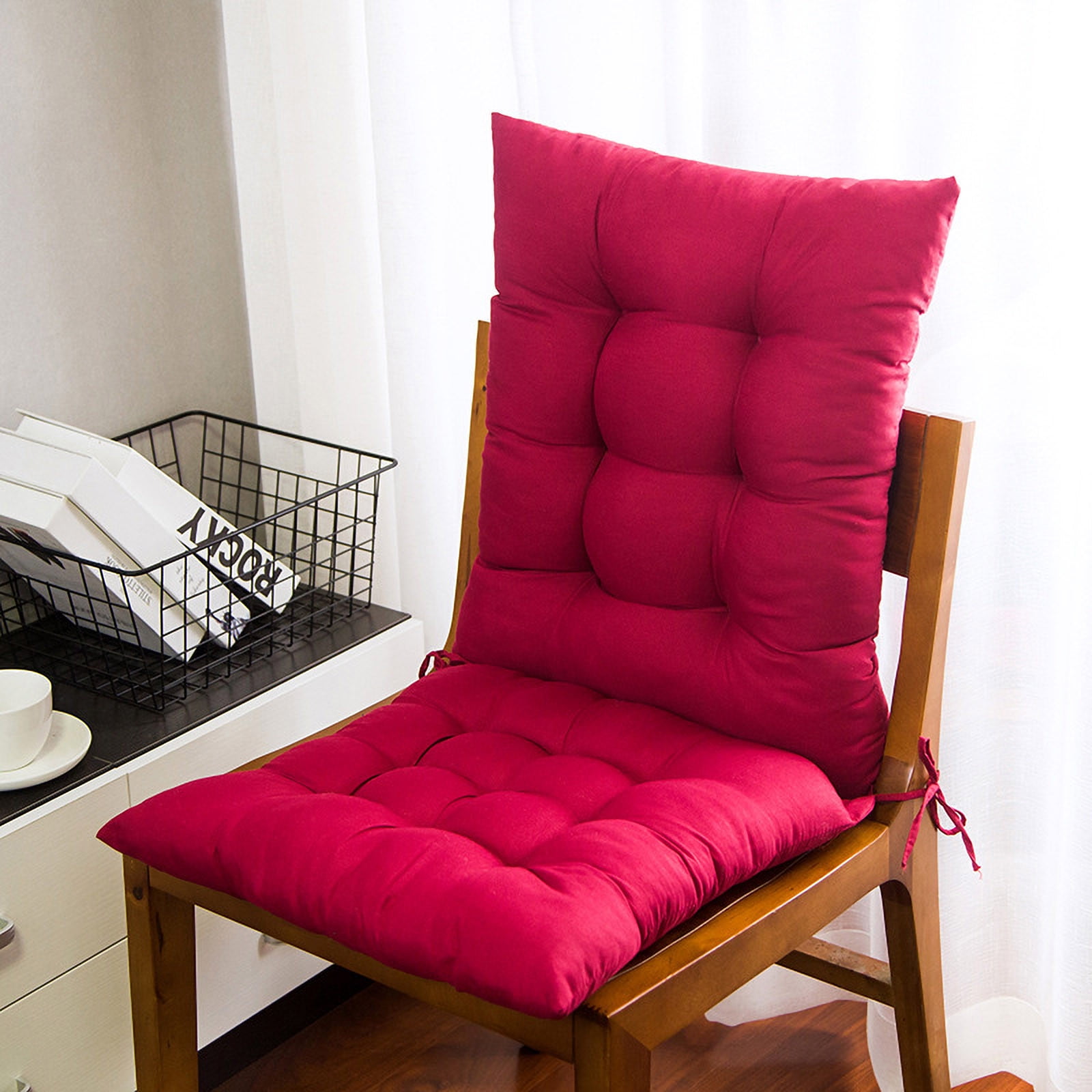 Solarium Indoor/Outdoor Rocking Chair Pad Seat And Seatback Cushion ...