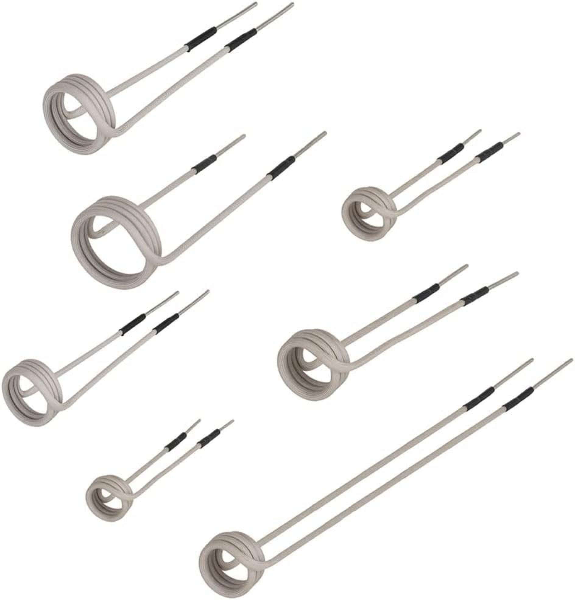 Solary Induction Heater Coil Kit, 7 Pcs Induction Heater Preformed Coils for Induction