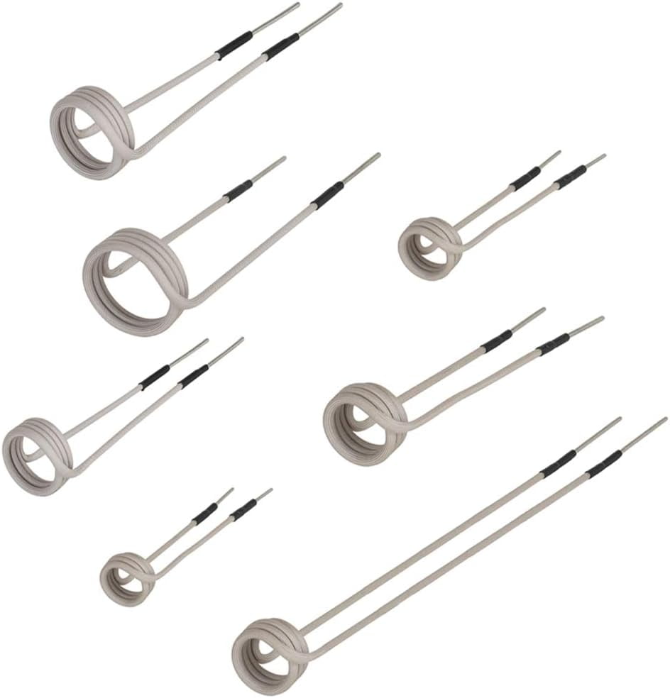 Solary Induction Heater Coil Kit, 7Pcs Essential Induction Coils for