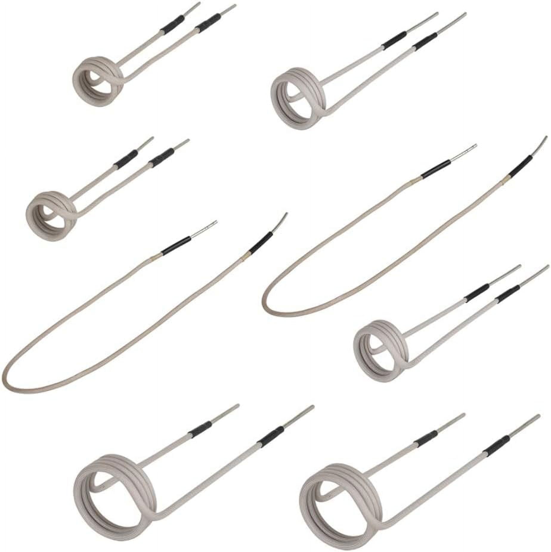 Solary Induction Heater Coil Kit, 8 Pcs Induction Preformed Coil For