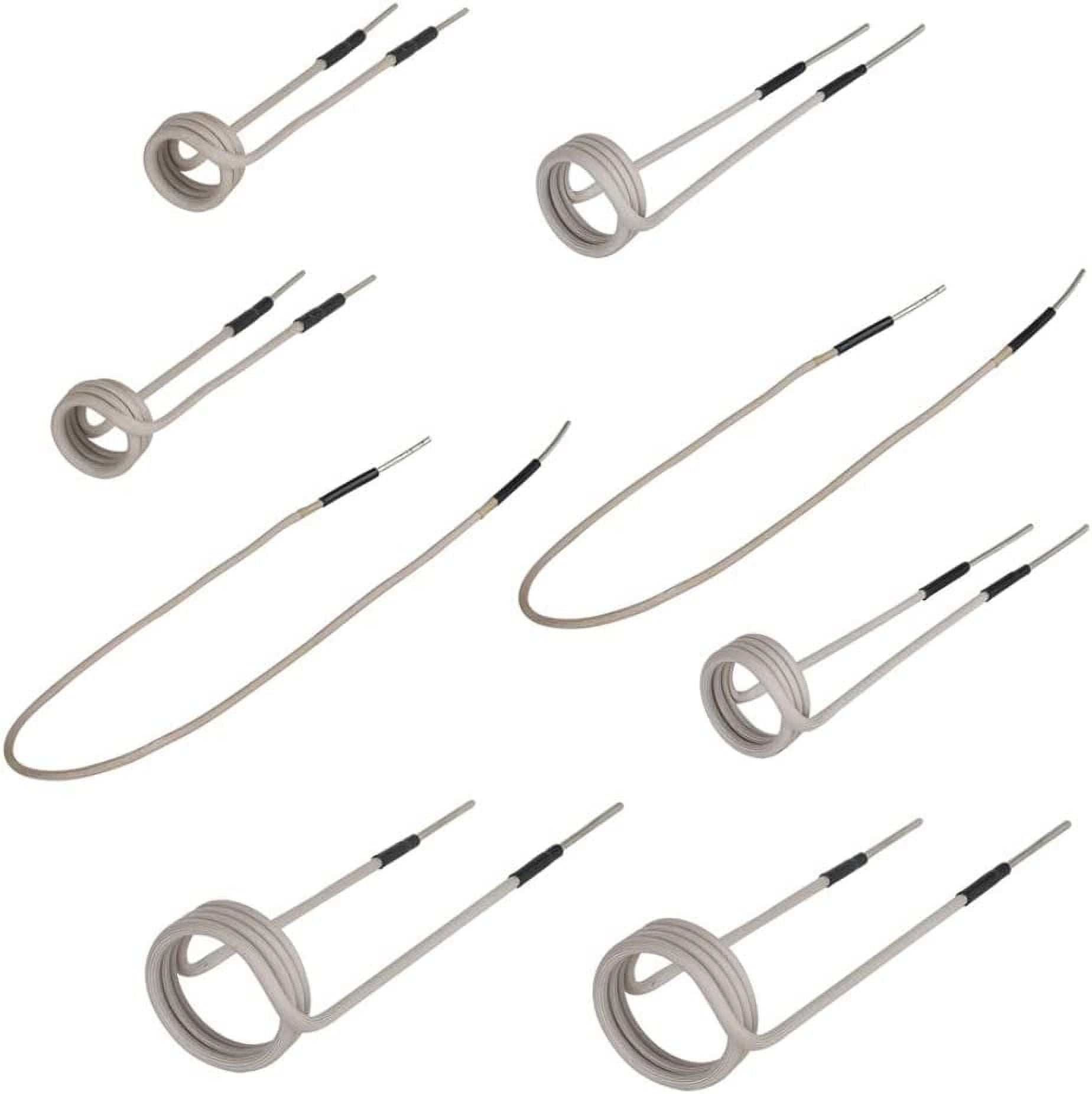 Solary Induction Heater Coil Kit, 8pcs Flameless Induction
