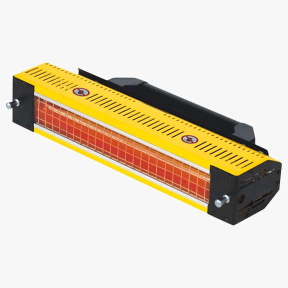 Solary Infrared Paint Dryer, 1000W 110V Handheld Short Wave Infrared Baking Paint Curing Lamp, Car Bodywork Repair Paint lamp