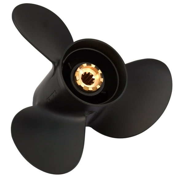 Solas 1211-101-13 Amita 3 Aluminum 3-Blade Propeller - RH, 10.1" Diameter x 13" Pitch x 10-Spline