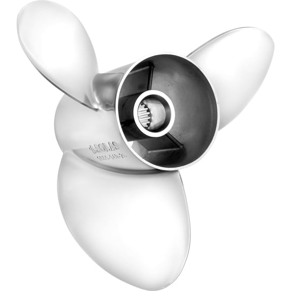 Solas 1651-140-27 Mercruiser Bravo III Propeller, Stainless Steel, 27 in. Pitch, Rear (B3R)